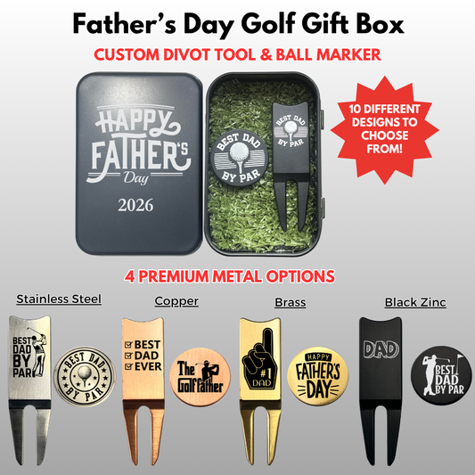 3 Piece Father's Day Golf Gift Box