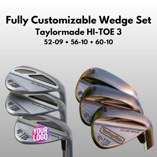 Customizable Taylormade HI-TOE 3 Wedge Set