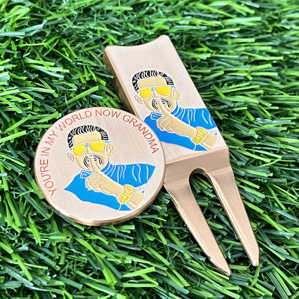 Happy Gilmore - Hal - Ball Marker & Divot Tool