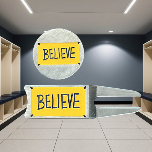 Believe - Ted Lasso - Ball Marker & Divot Tool